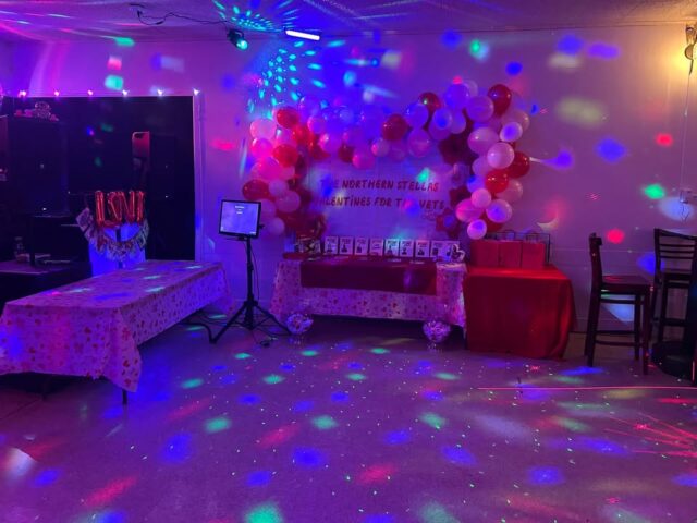 We're all set for a weekend that's gonna be so packed! Bar Wars!, Valentines for veterans, family, friends, food.