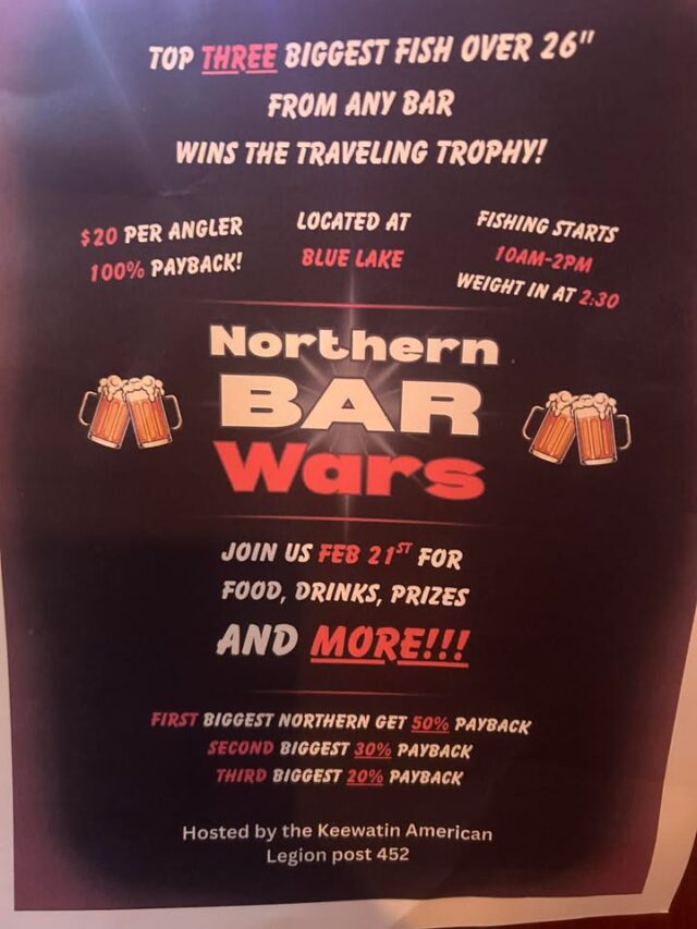 Let's go…. Team Ak’s!! Lets bring that trophy back to Keewatin! Good Luck to all Bar War’s teams your going to need it this year!