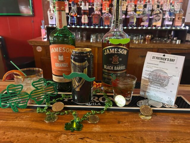 It’s that time of year! Come on over and have  some Irish cheer with all The Ak’s crew this week🍀